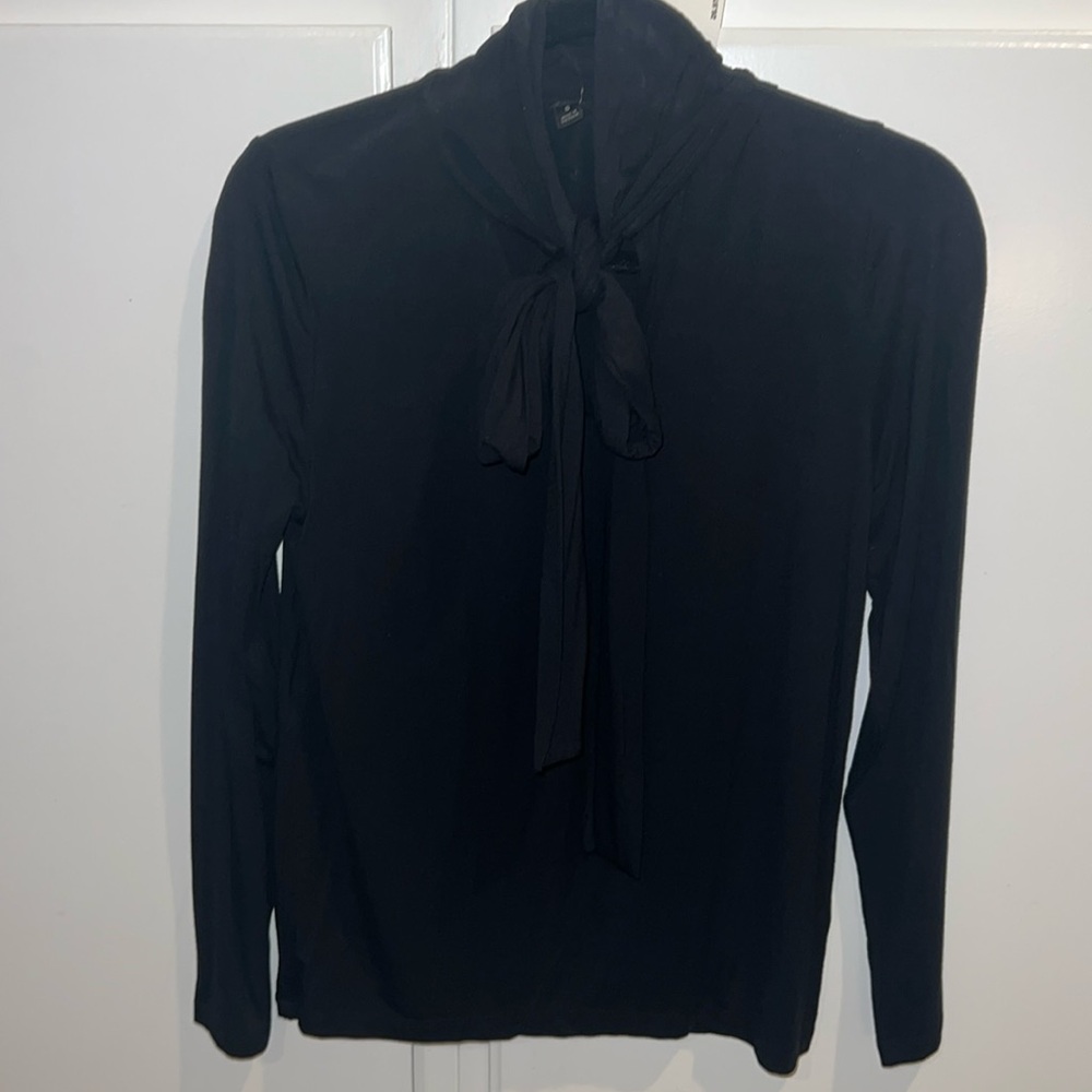 J. Crew Tie-neck blouse